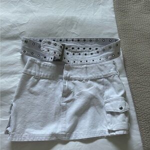 princess polly white skirt